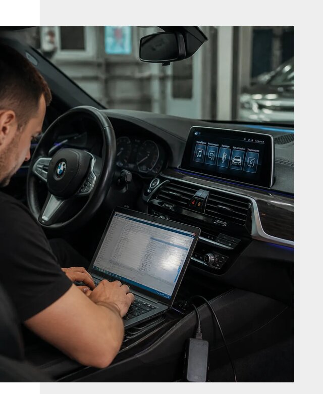 Русификация мультимедиа BMW для авто под ключ в Орле