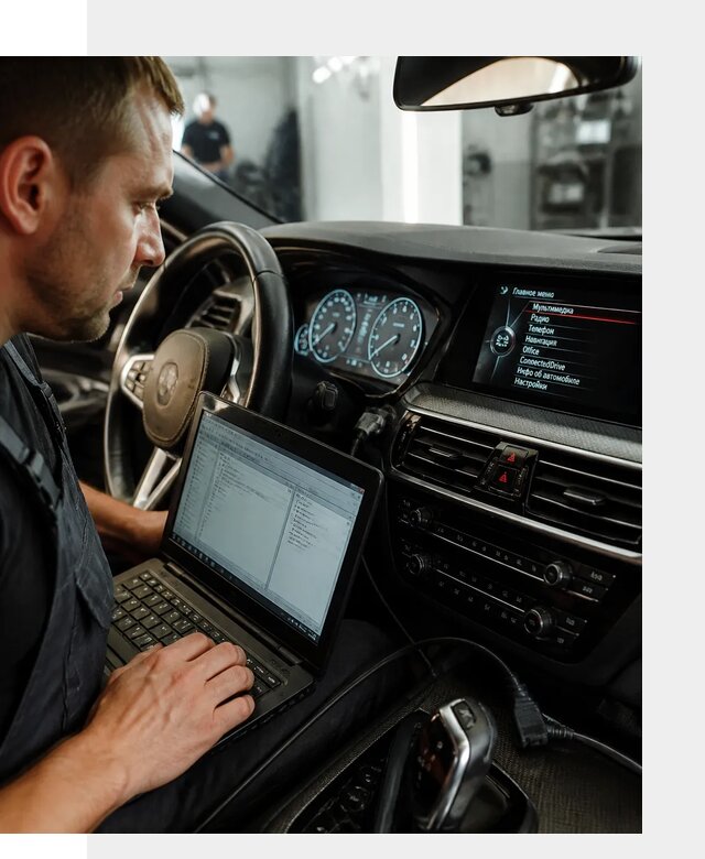 Русификация приборной панели BMW для авто в Орле от компании