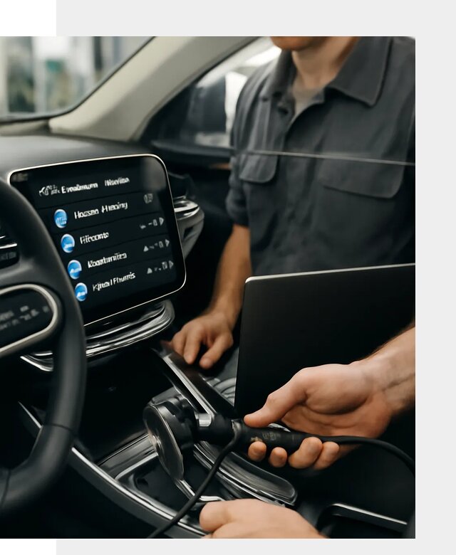 Установка приложений Geely для мультимедиа автомобиля в Орле